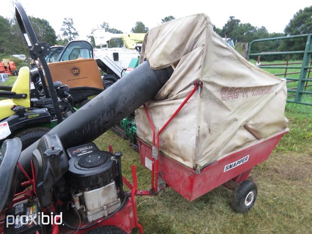 SNAPPER MOWER W/BAGGER THATCHER