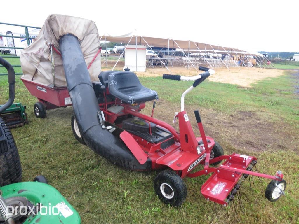 SNAPPER MOWER W/BAGGER THATCHER