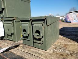 2 SMALL AMMO BOXES