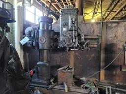 CINCINNATI BICKFORD RADIAL DRILL PRESS