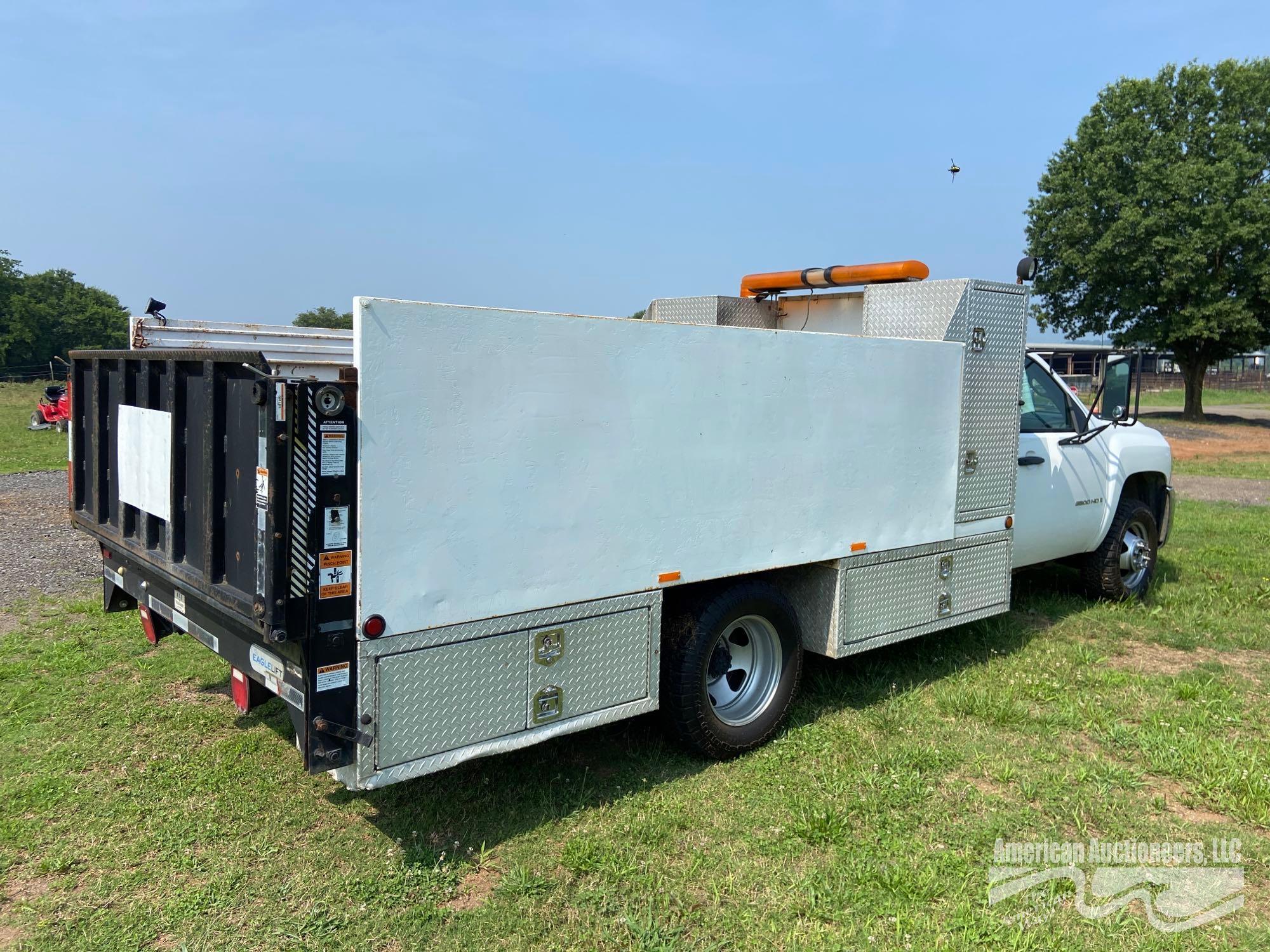 2009 Chevrolet 3500 Silverado Pickup Truck, VIN # 1GBJC74K29E142354
