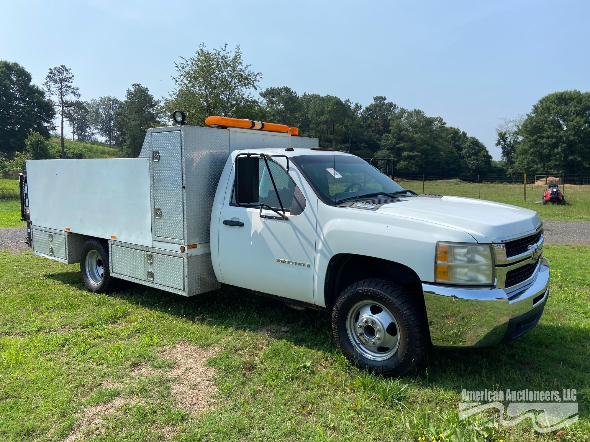 2009 Chevrolet 3500 Silverado Pickup Truck, VIN # 1GBJC74K29E142354
