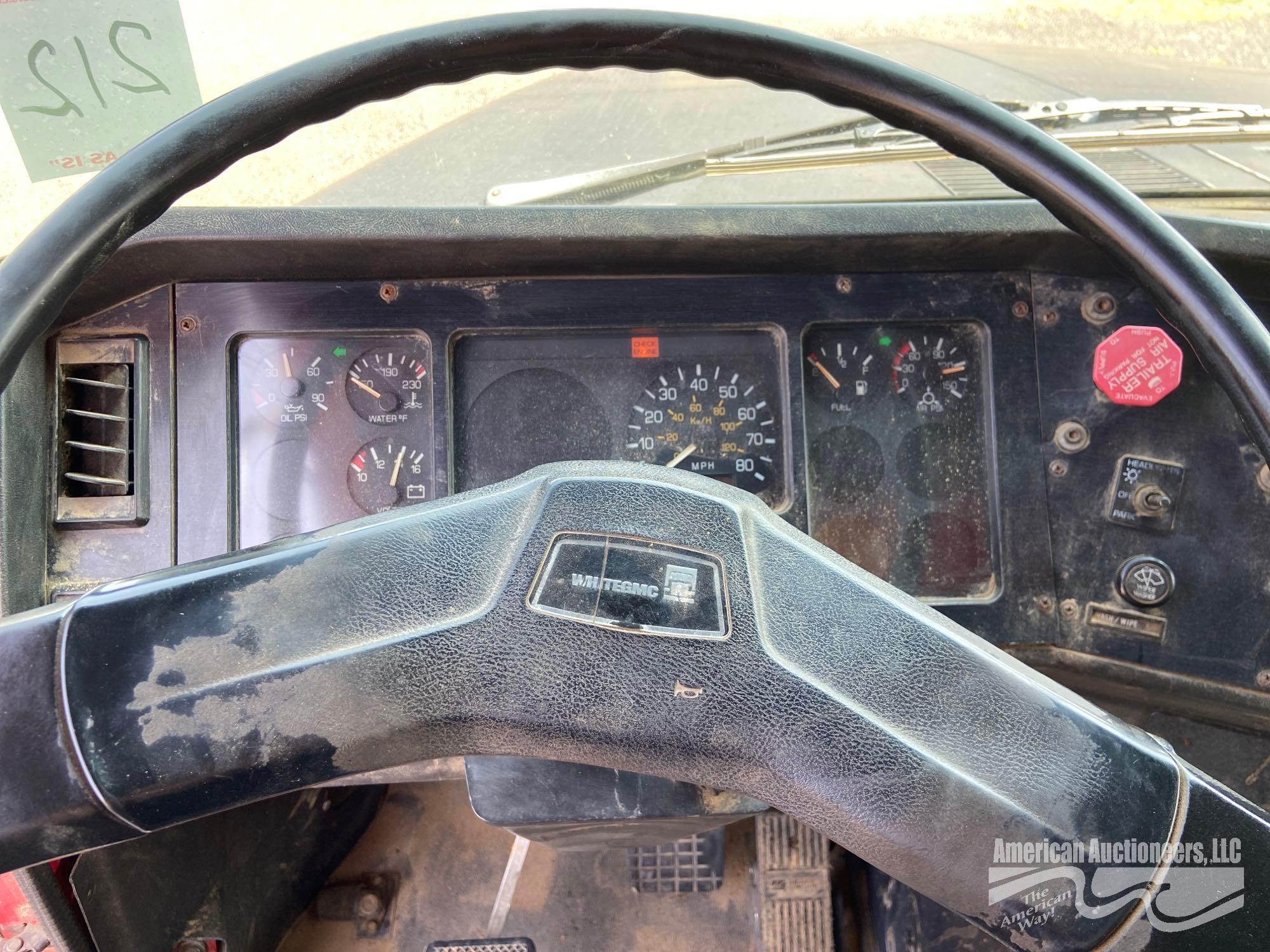 1993 WhiteGMC WG Truck, VIN # 4V1JBBDEXPR823994