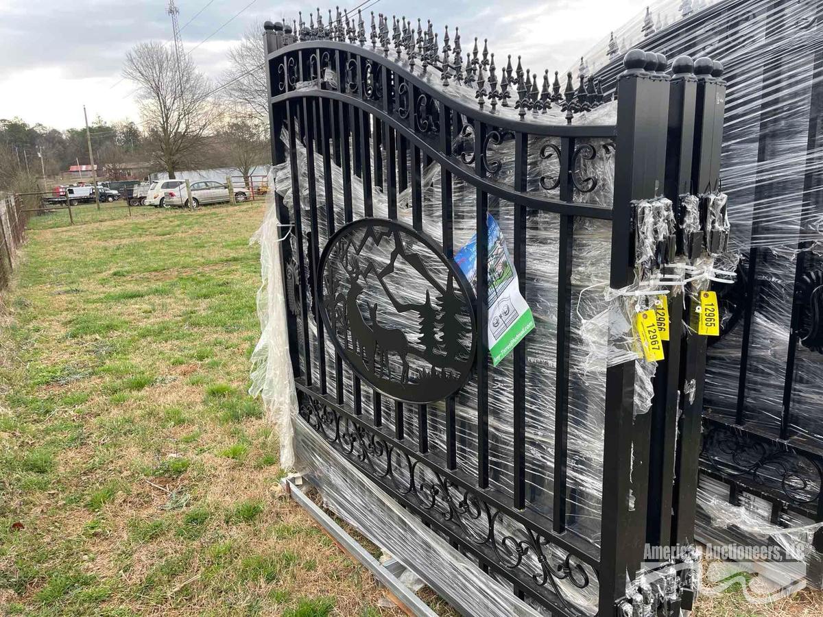 14' DEER SCENE ENTRY GATE