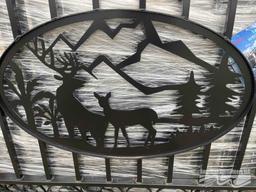 14' DEER SCENE ENTRY GATE