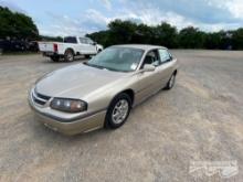 2004 Chevrolet Impala Passenger Car, VIN # 2G1WF52E749377086