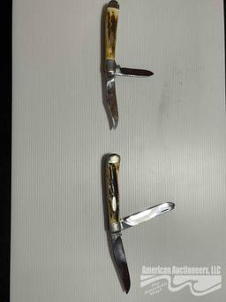 (2) CASE XX POCKET KNIVES