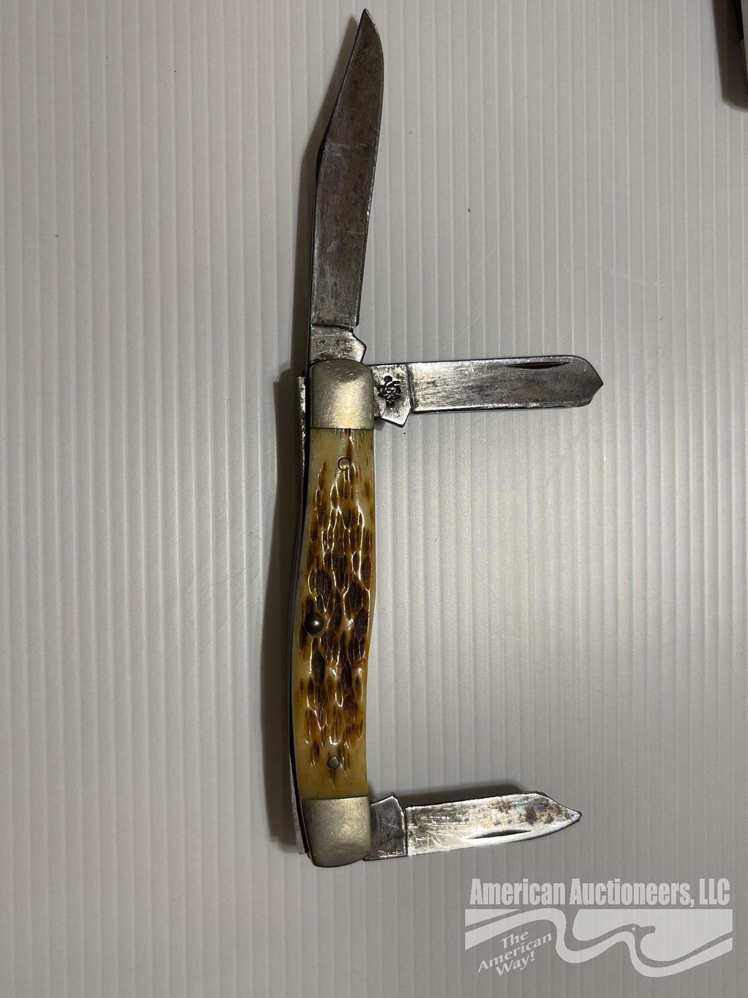 (3) CASE XX POCKET KNIVES