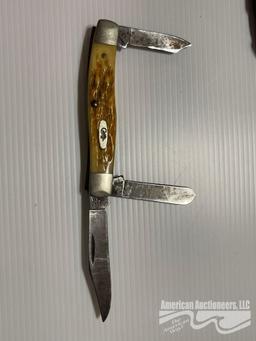 (3) CASE XX POCKET KNIVES