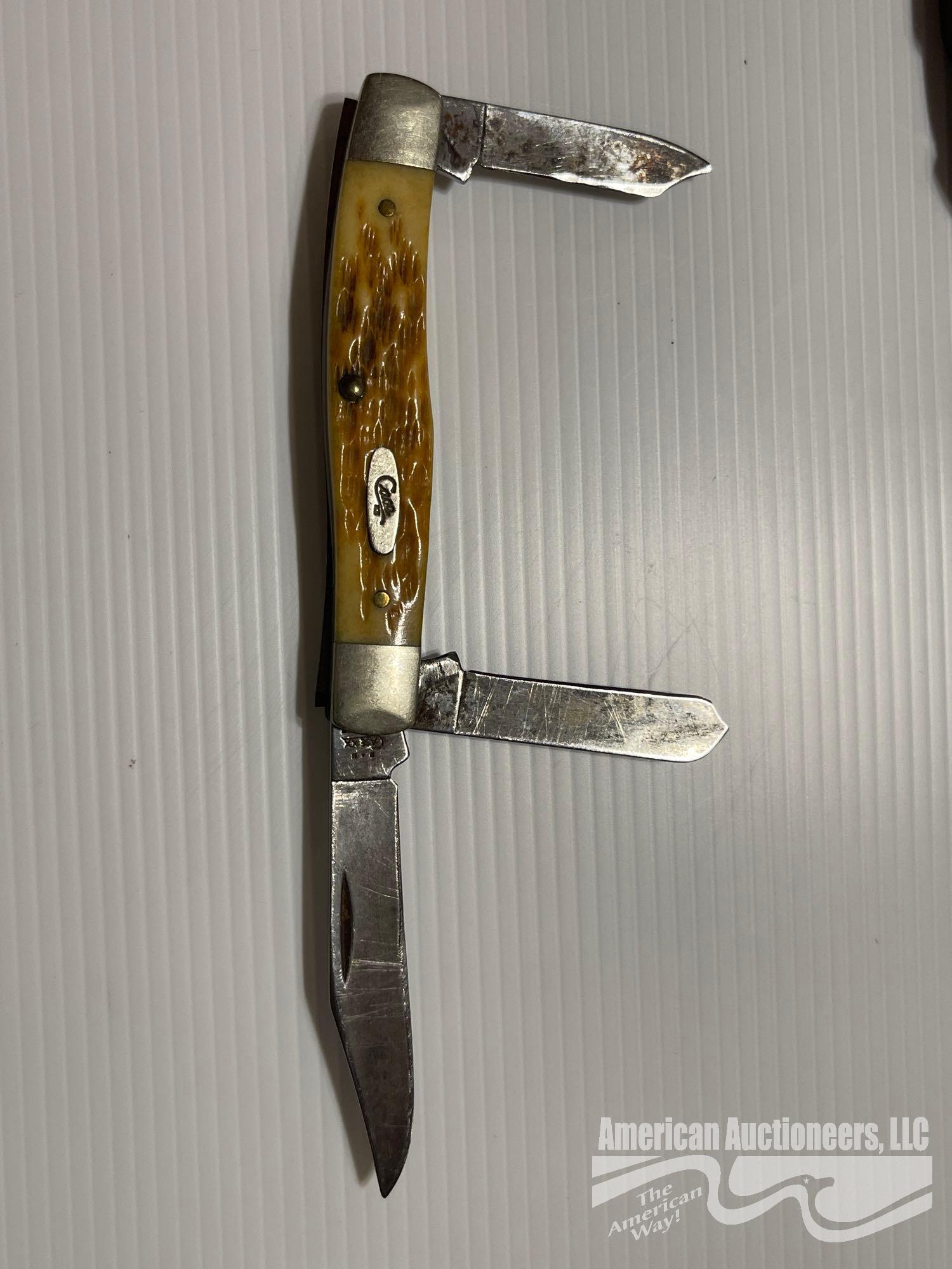 (3) CASE XX POCKET KNIVES