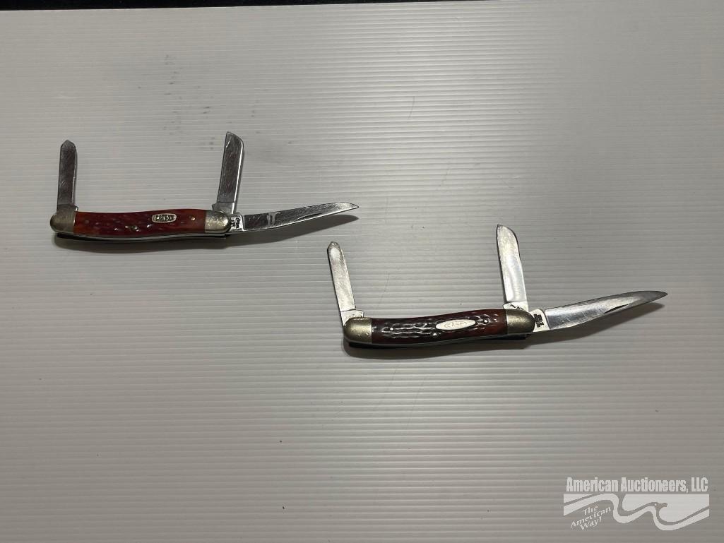 (2) CASE XX POCKET KNIVES