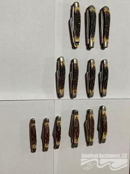 (13) UNCLE HENRY POCKET KNIVES