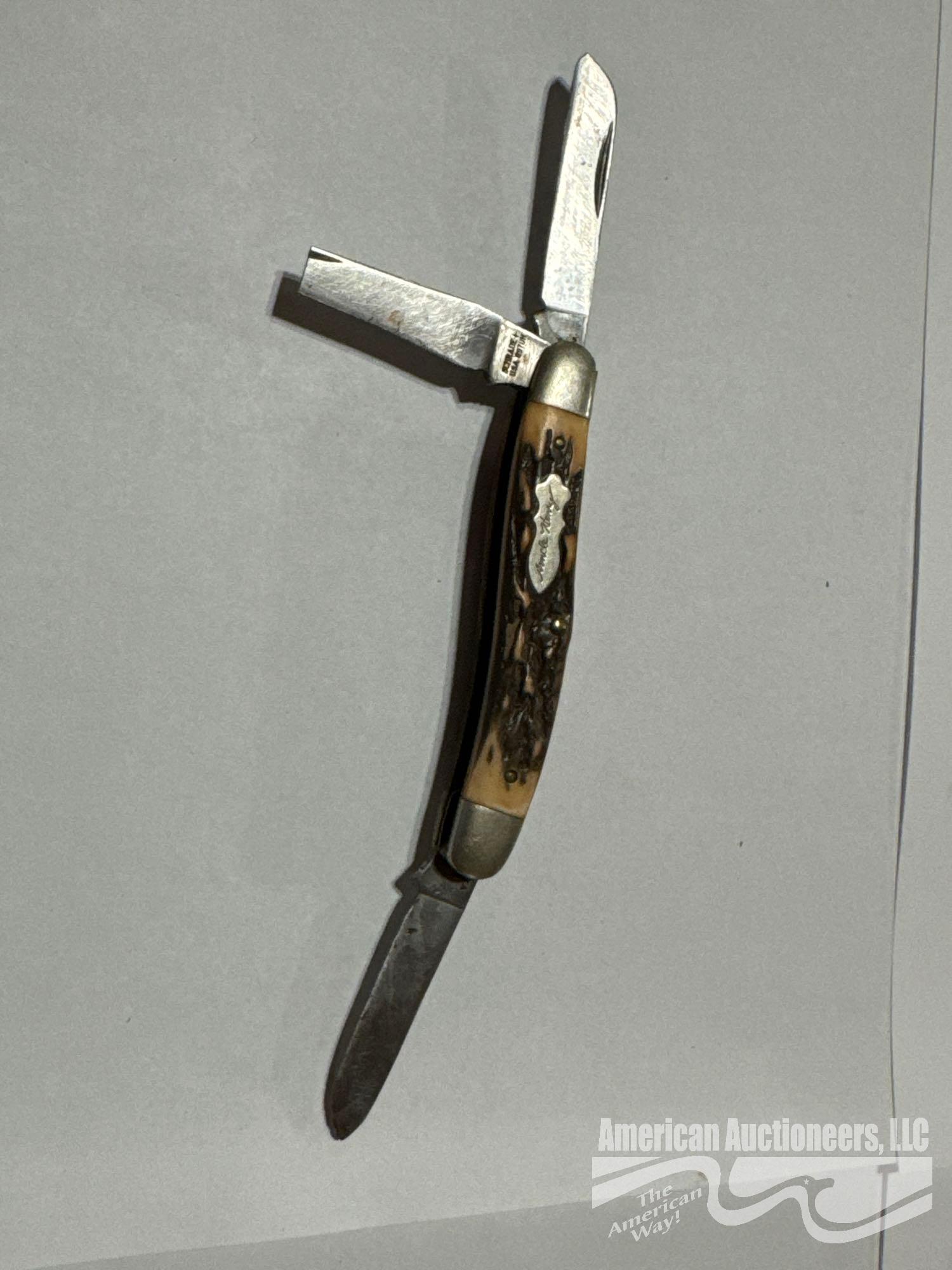(13) UNCLE HENRY POCKET KNIVES