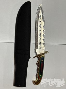 (2) FIXED BLADE KNIVES