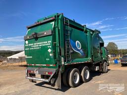 2010 Peterbilt 320 Front Load Trash Truck 38 Cu Yard Packer, VIN # 3BPZL20X1AF107617