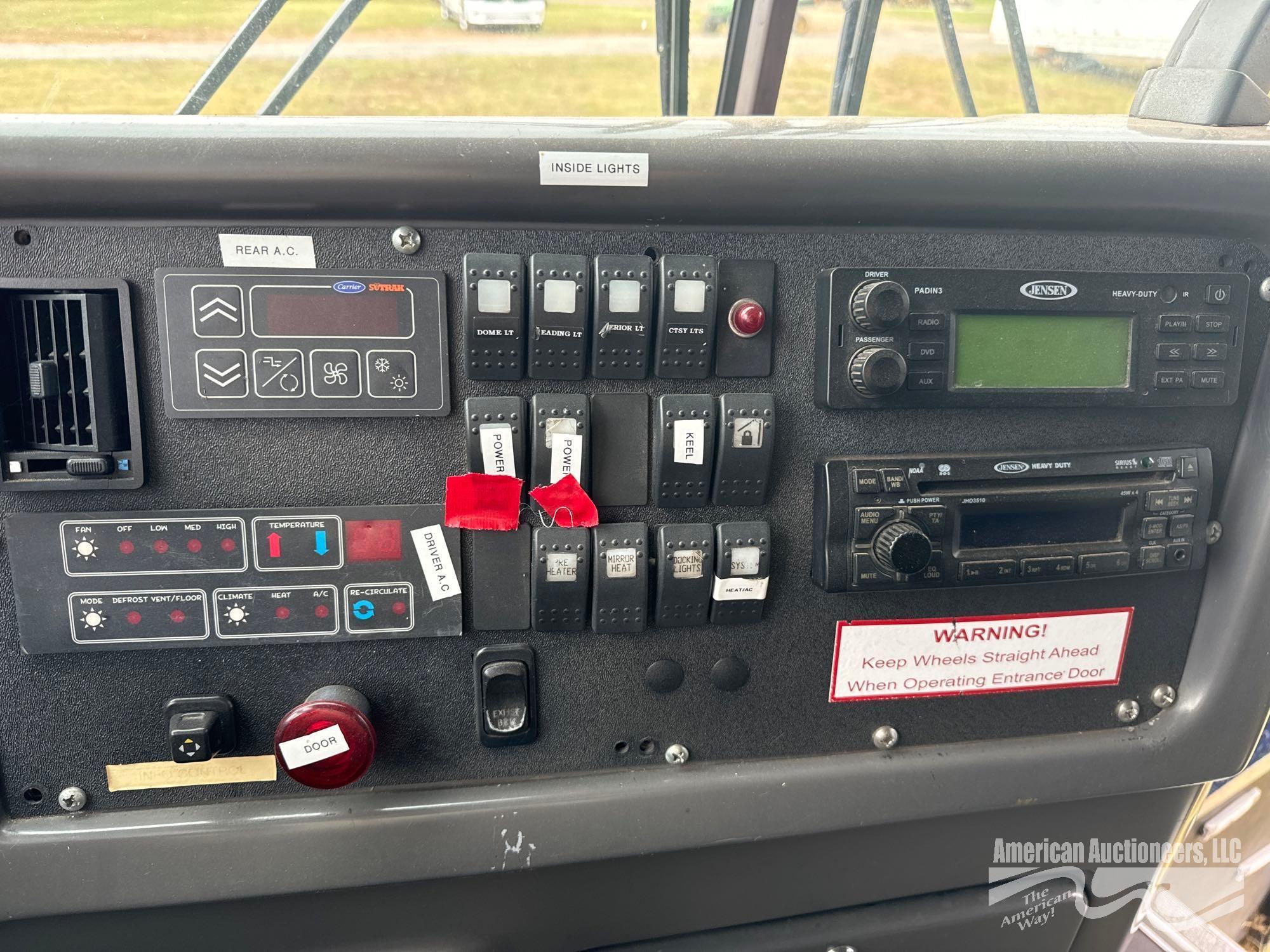 2008 Freightliner XB Chassis Bus, VIN # 4UZACBBVX8CZ50176