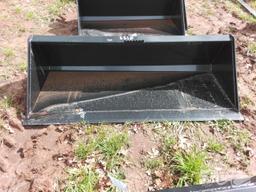 NEW 72" SKID STEER BUCKET