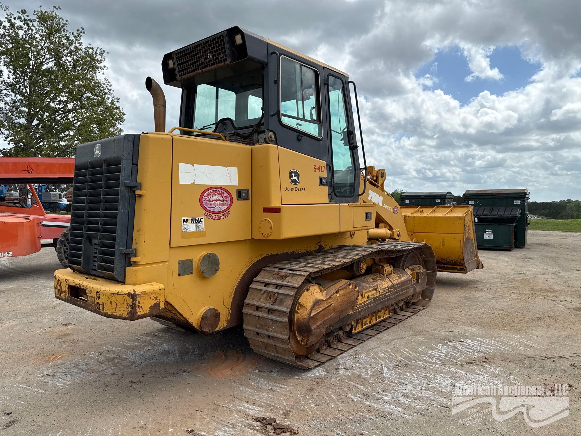 JOHN DEERE 755C SERIES II CRAWLER LOADER