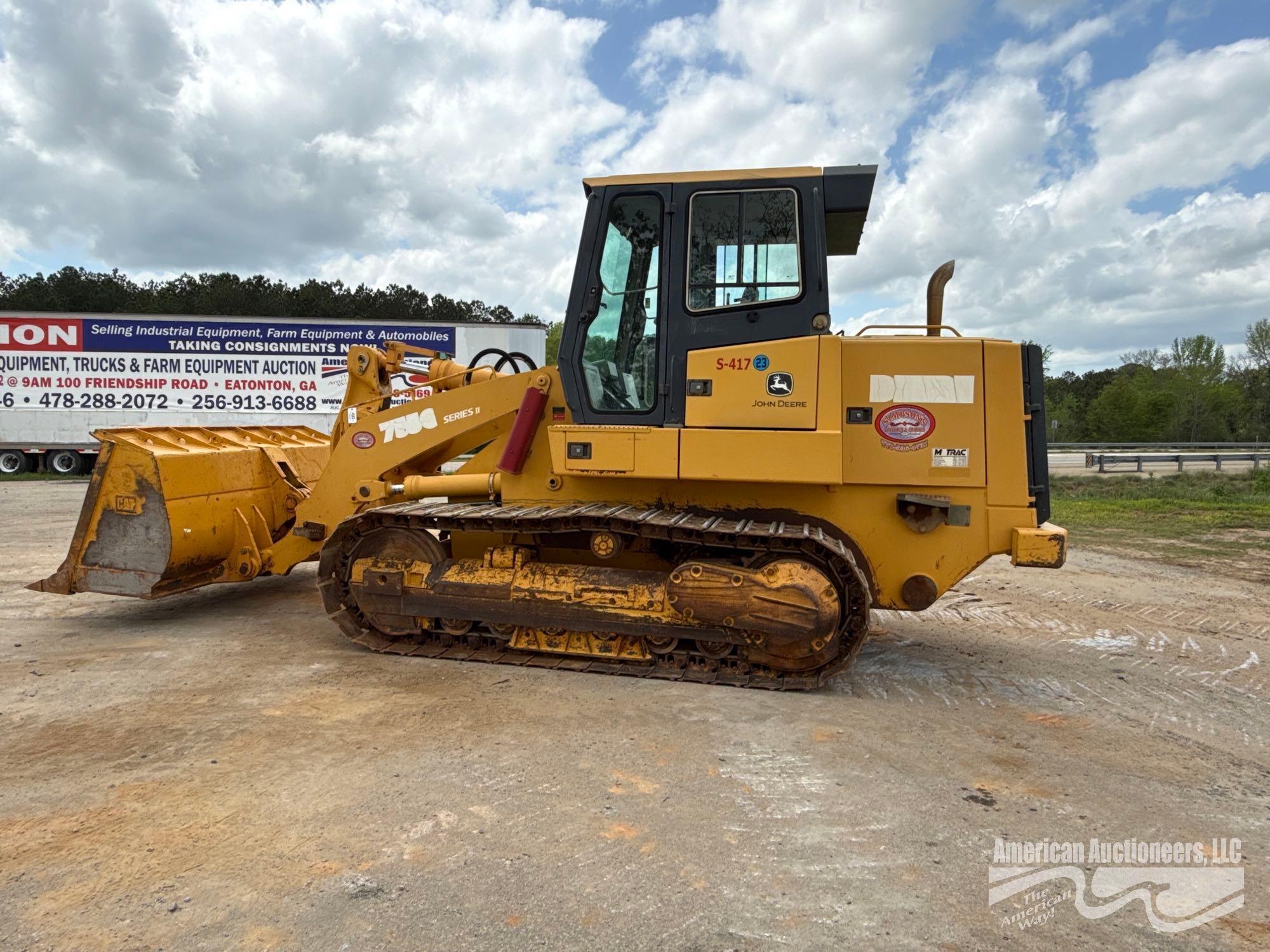 JOHN DEERE 755C SERIES II CRAWLER LOADER