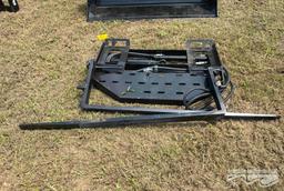 Q/A 59'' FORKS MAST W/ SIDE SHIFT FORKS