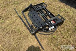 Q/A 59'' FORKS MAST W/ SIDE SHIFT FORKS