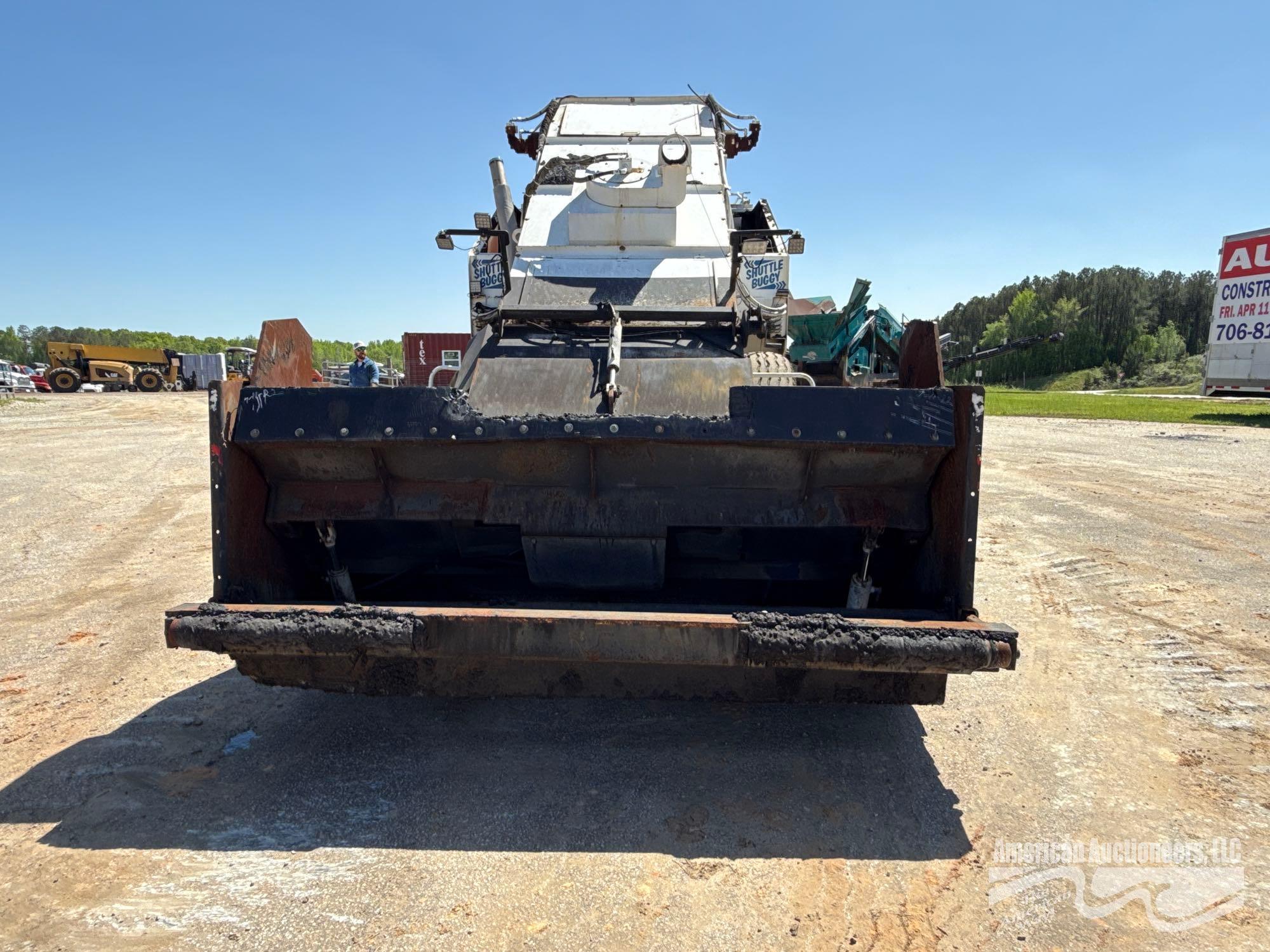 ROADTEC SB2500D WHEEL MATERIAL TRANSFER VEHICLE, SHUTTLE BUGGY