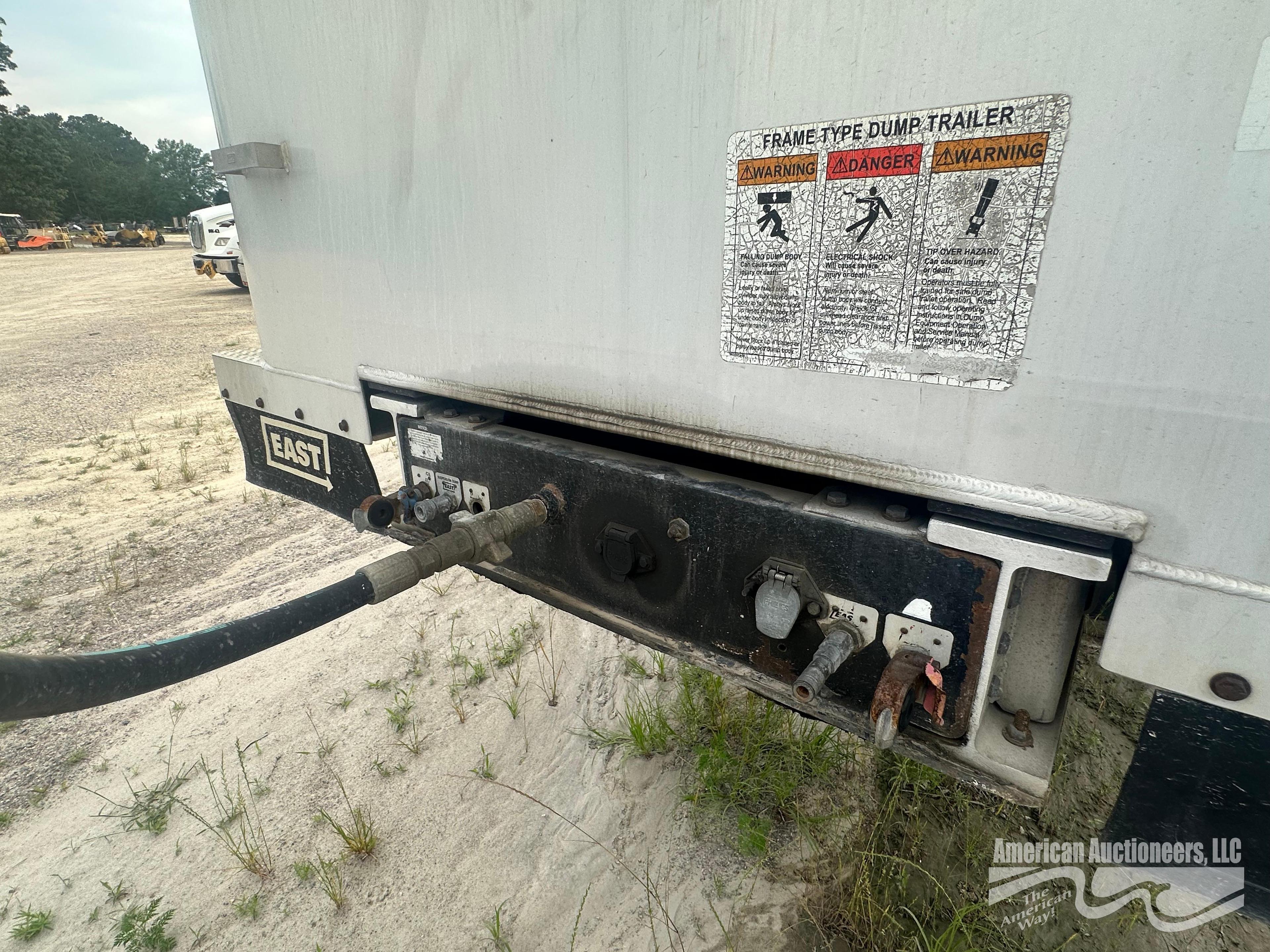 2016 East Manufacturing Genisis T/A Dump Trailer