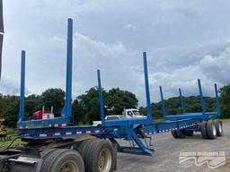 19696 4 BOLSTER LOG TRAILER