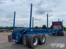 19696 4 BOLSTER LOG TRAILER