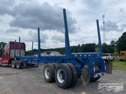 19696 4 BOLSTER LOG TRAILER