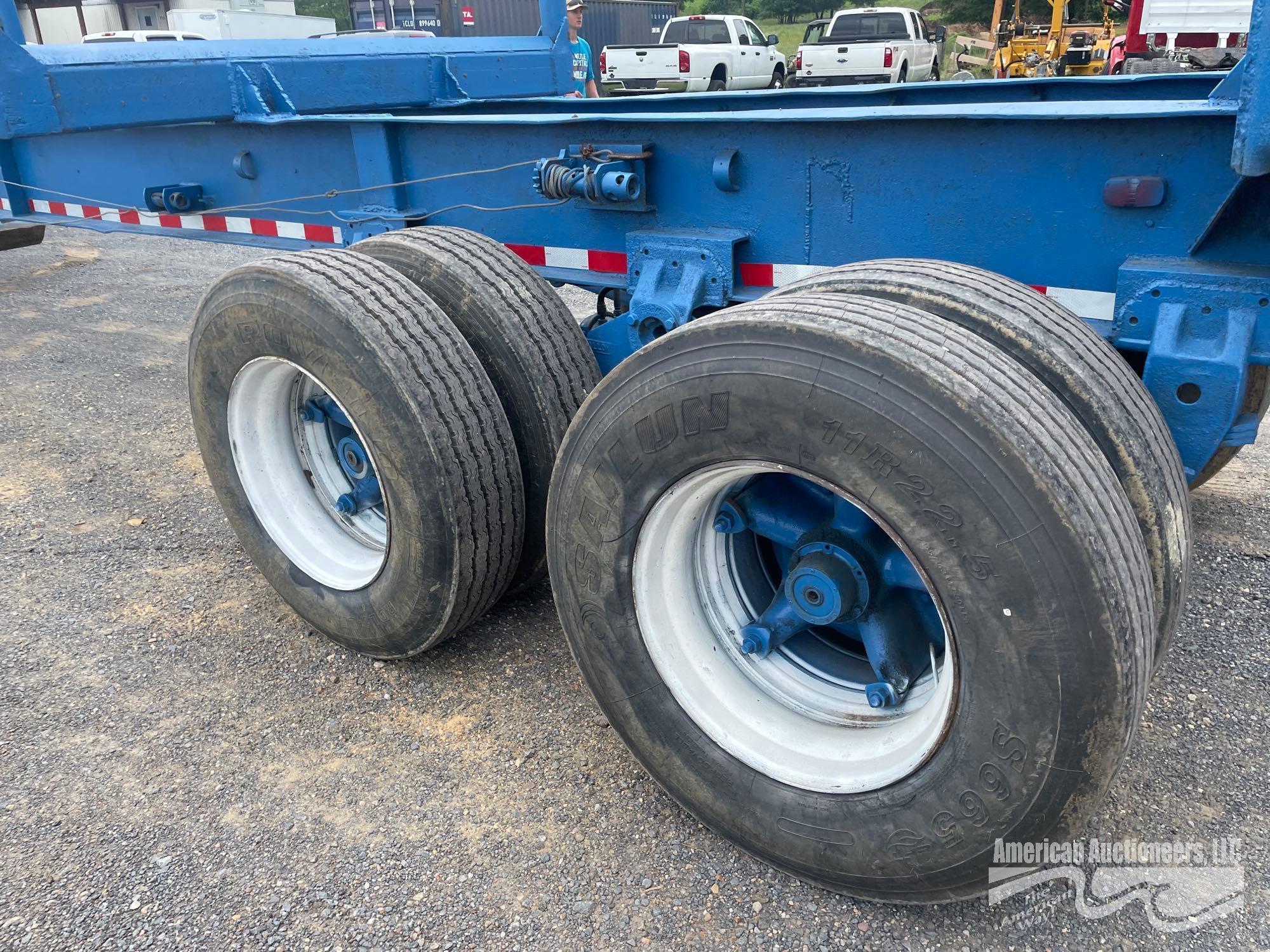 19696 4 BOLSTER LOG TRAILER
