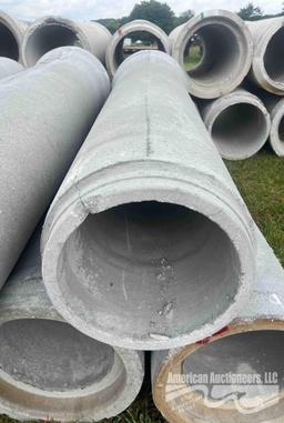 18" X 8' CONCRETE TILE/PIPE