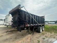 1988 ROGERS DT220RN4 T/A DUMP TRAILER