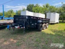 2017 LOAD TRAIL TRI AXLE DUMP TRAILER