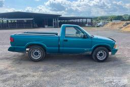 1996 Chevrolet S10 Pickup Truck, VIN # 1GCCS14X6T8142945, *INOPERABLE *FLOOD DAMAGE