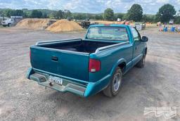 1996 Chevrolet S10 Pickup Truck, VIN # 1GCCS14X6T8142945, *INOPERABLE *FLOOD DAMAGE