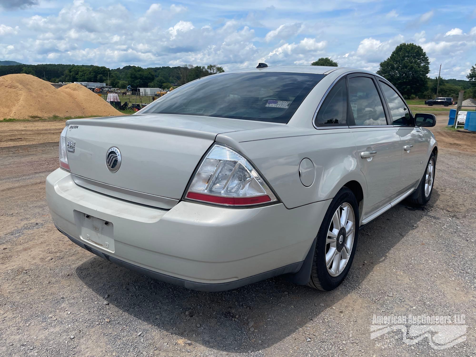 2008 Mercury Sable Passenger Car, VIN # 1MEHM42W68G615590