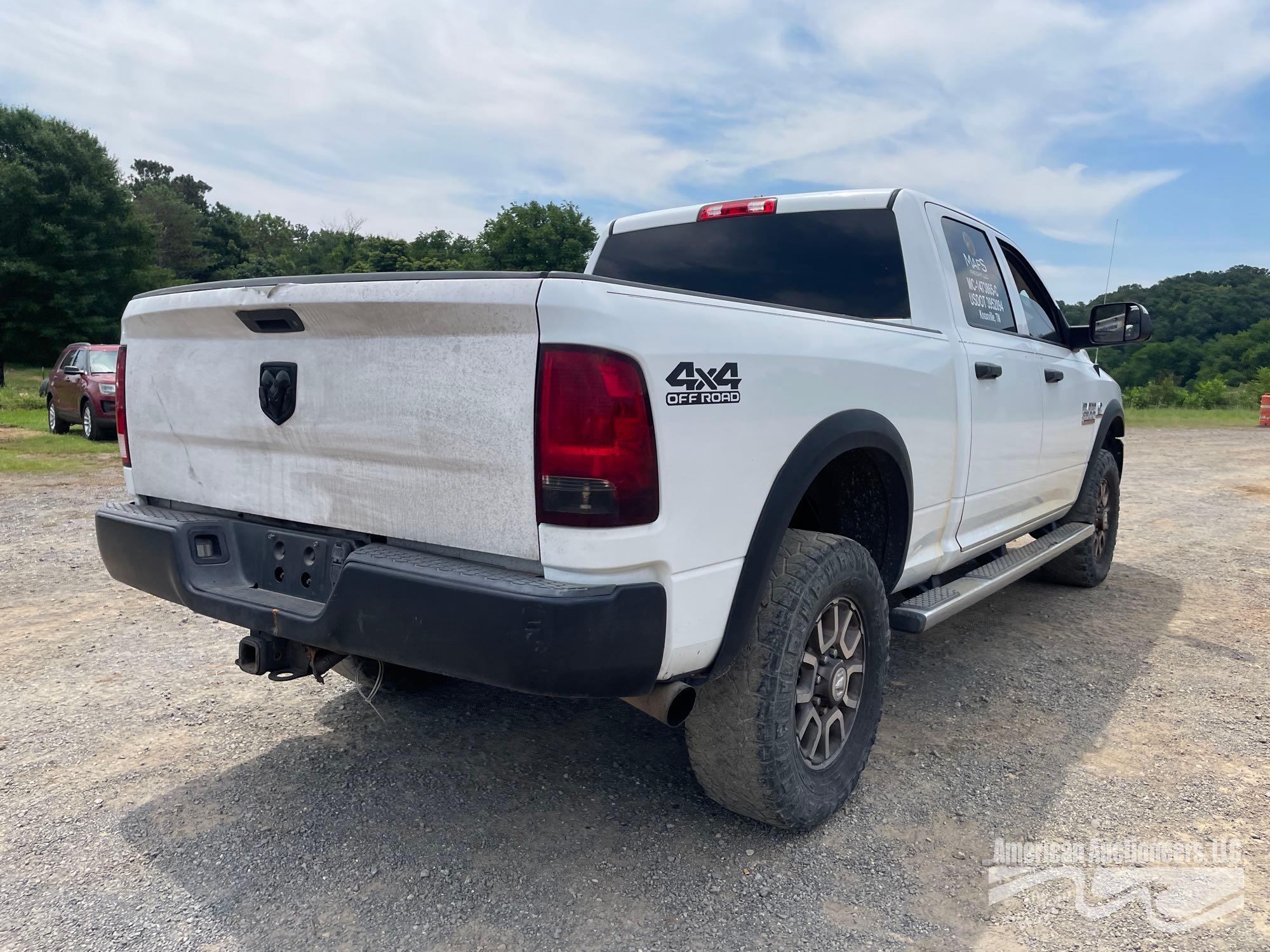 2015 Ram 3500 Pickup Truck, VIN # 3C63R3CL2FG585265, *INOPERABLE