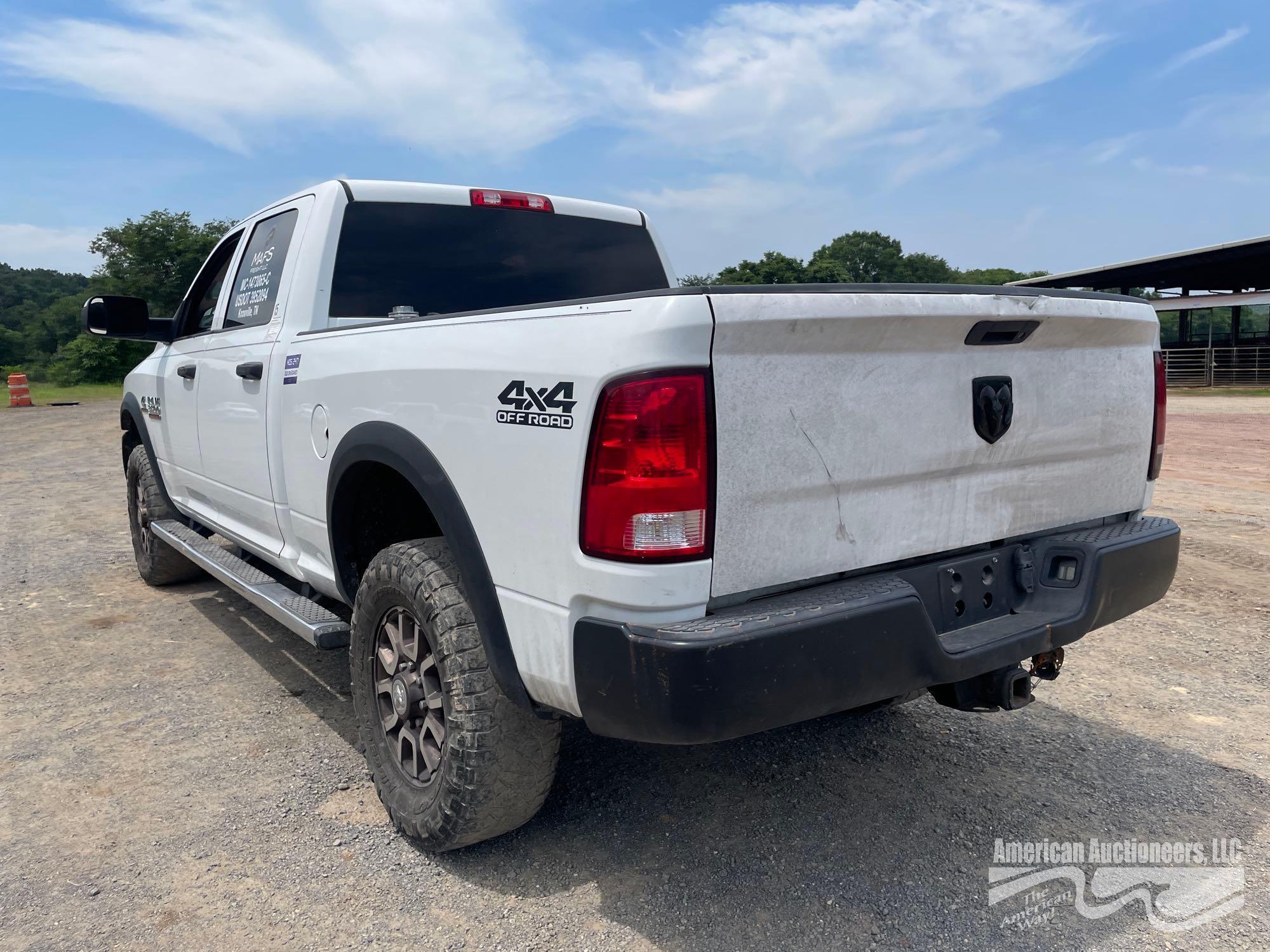 2015 Ram 3500 Pickup Truck, VIN # 3C63R3CL2FG585265, *INOPERABLE