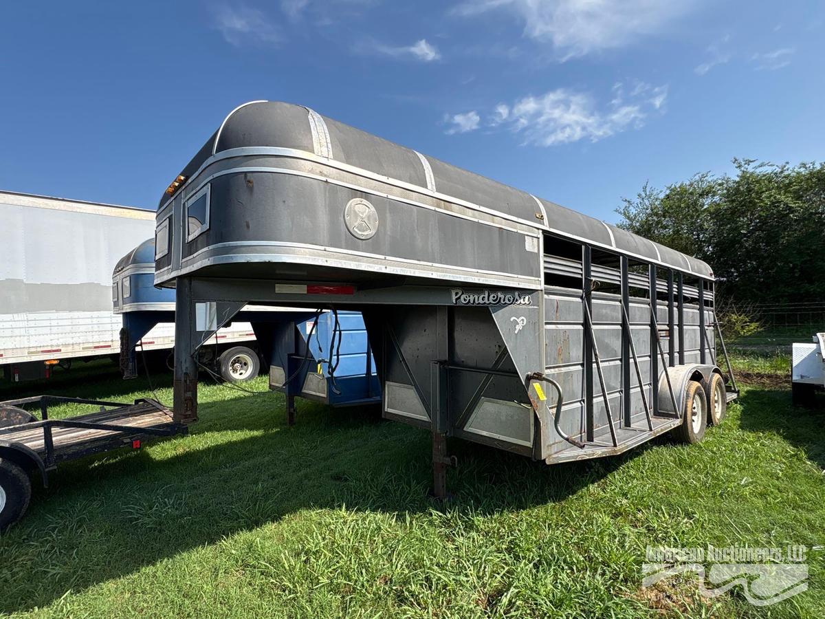 PONDEROSA 16' T/A CATTLE TRAILER