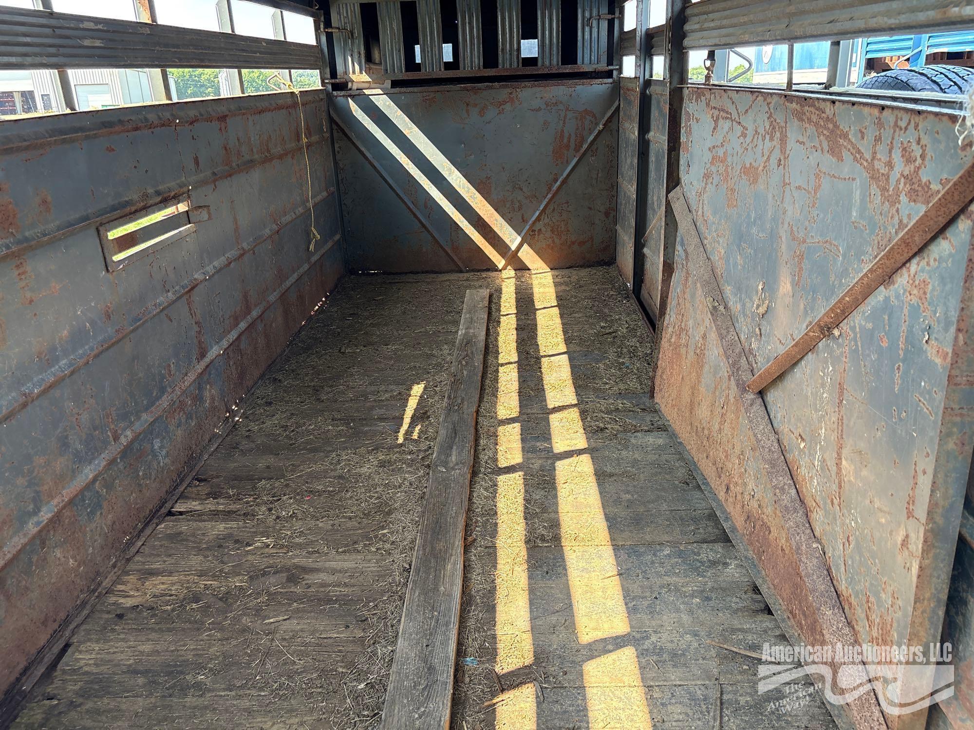 PONDEROSA 16' T/A CATTLE TRAILER