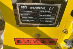MMS RIDE ON TROWEL MS-2