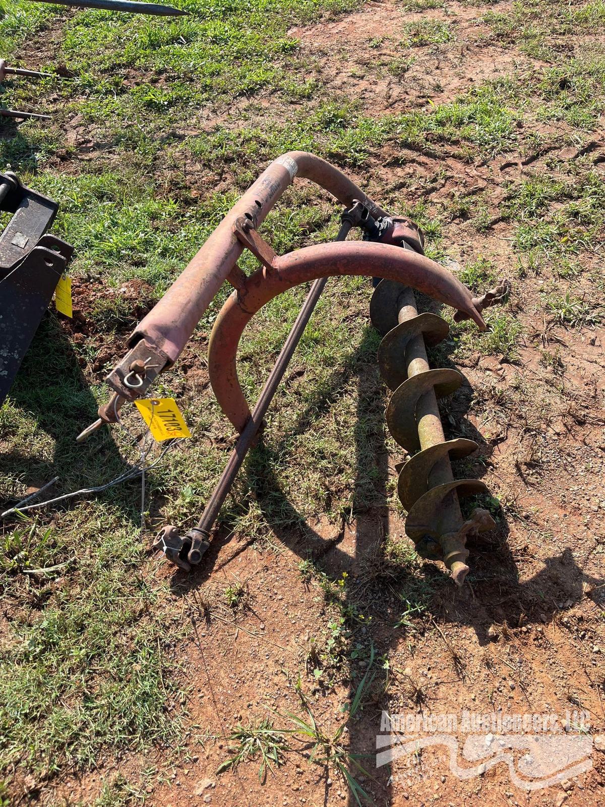 3PTH POST HOLE AUGER W/8" BIT