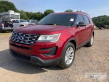2016 Ford Explorer Multipurpose Vehicle (MPV), VIN # 1FM5K7BH9GGB69331