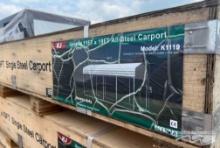11FTX19FT ALL STEEL CARPORT