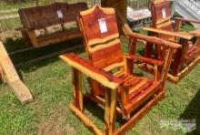 CEDAR CHAIN GLIDER CHAIR
