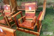 CEDAR CHAIN GLIDER CHAIR