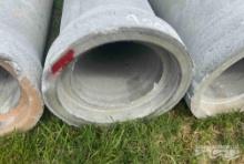 18" X 8' CONCRETE TILE/PIPE