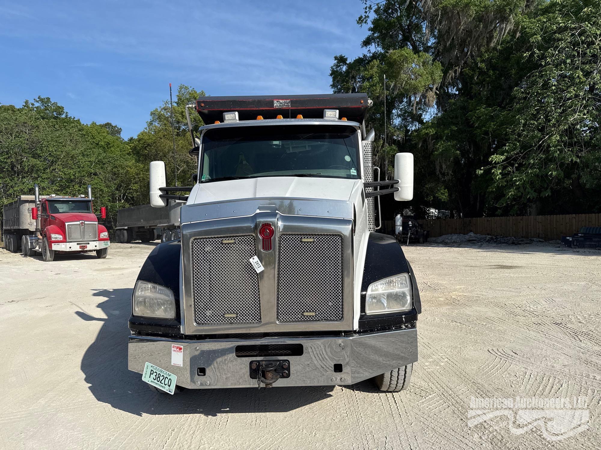 2018 KENWORTH T880 TANDEM AXLE DUMP TRUCK