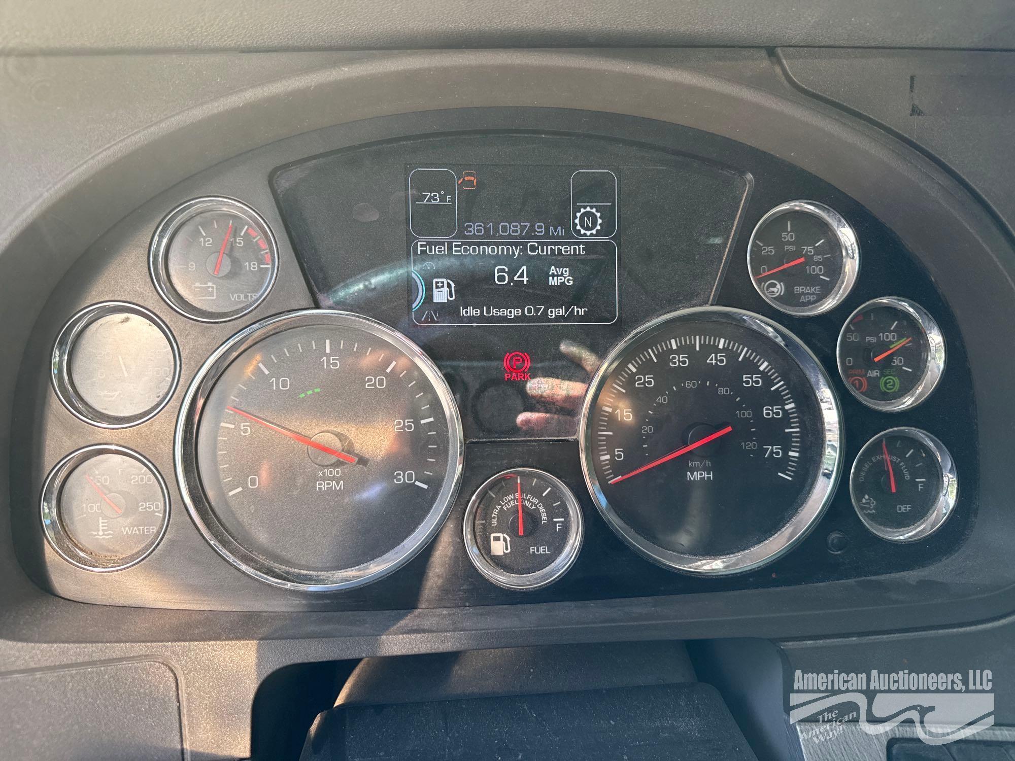 2018 KENWORTH T880 TANDEM AXLE DUMP TRUCK